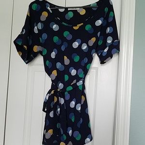 Modcloth polka dot blouse